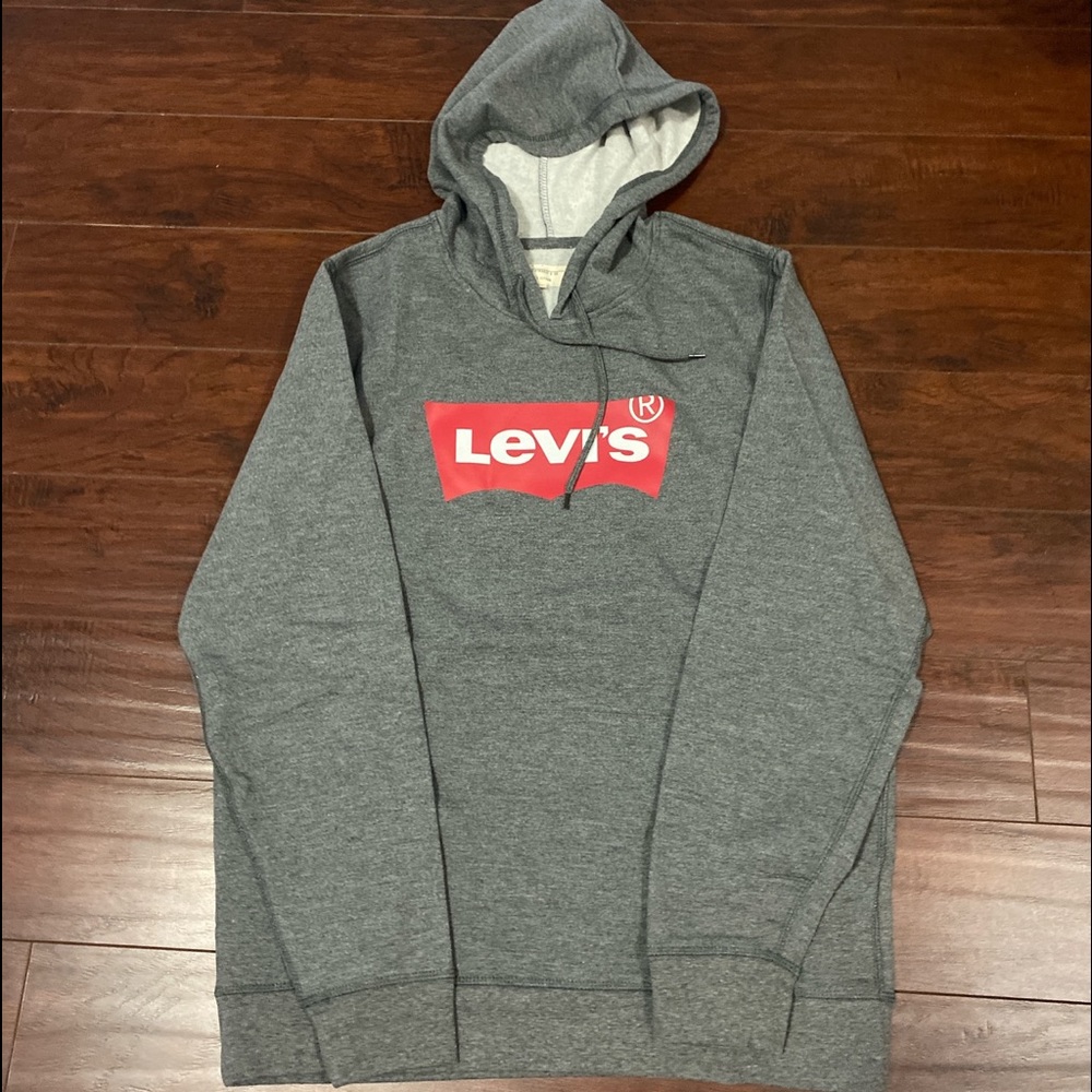 Levi’s grey pullover hoodie